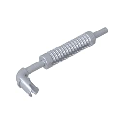 TYCOLE Gobricks GDS-1344 Vehicle, Exhaust Pipe with Technical Pin, Flat End and Pin with Round Hole Compatible with Lego…