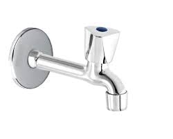 Sink Cock with Extended Swivel Spout Wall Mounted (Flora) with Chrome Finishtap