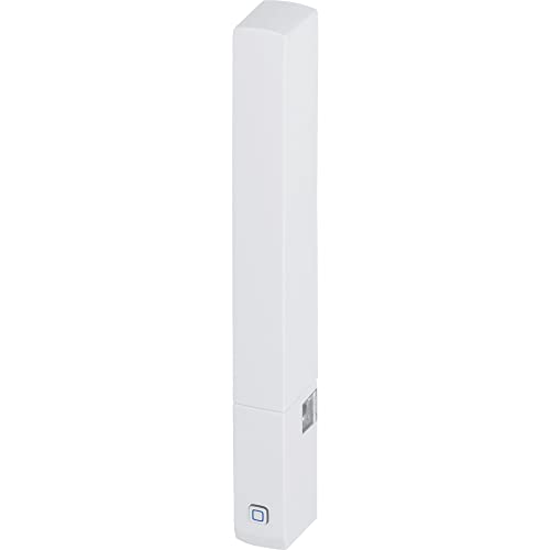 Homematic IP Smart Home Fenster- und Türkontakt – optisch, Plus, digitaler Sensor zum effizienten Heizen, Überwachung der Fenster per App, Energie sparen, Alexa, Google Assistant, 158603A0