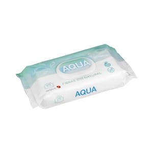 Toallitas bebé Aqua fibras de origen natural 99% agua Paquete 60 ud. Pack 2