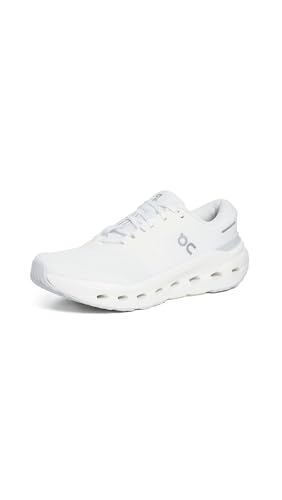 On Women's Cloudrunner 3 Sneakers, White | Ivory, 9 Medium US