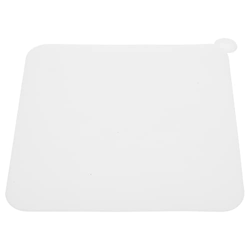 LALAFINA 1Pc Durable Floor Drain Cover Sewer Cover for Bathroom Kitchen and Bathtub Prevents Clogs Stops Hair and Food Suitable for Various Drain Types Semi Transparent