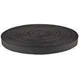 Gourd Bias Tape Nylon Binding Closeout, 100 Yards Length (Black, 3/4-inch Width)