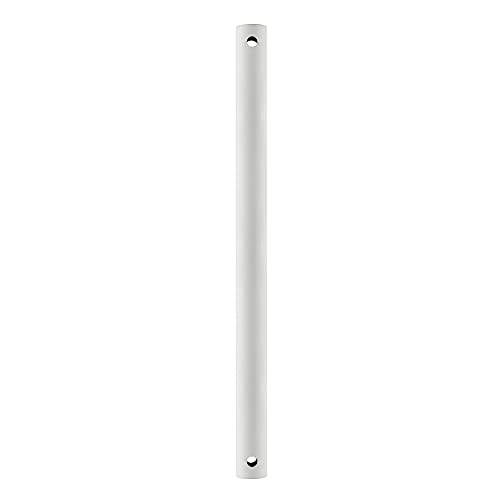 Emerson Kathy Ireland Home Ceiling Fan Downrod, 12 Inch, Appliance White