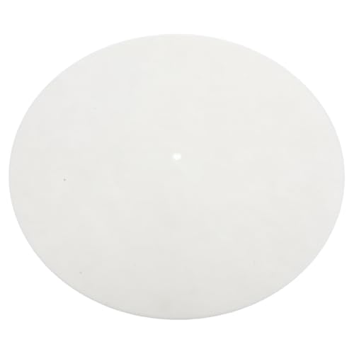 PRETYZOOM Felt Record Player Mat Turntable Platter Slipmat for Vinyl Records Anti-Vibration Phonograph Pad Turntable Mat