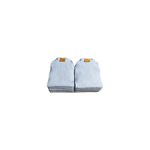 Kit 10 Absorventes para fralda ecológica - Duas camadas em Melton