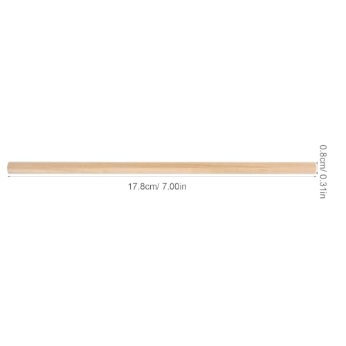 Lápices de madera Hb redondos 30 piezas Abaodam miniatura 2