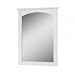 21" x 28" Columbia Wall Mount Mirror - White