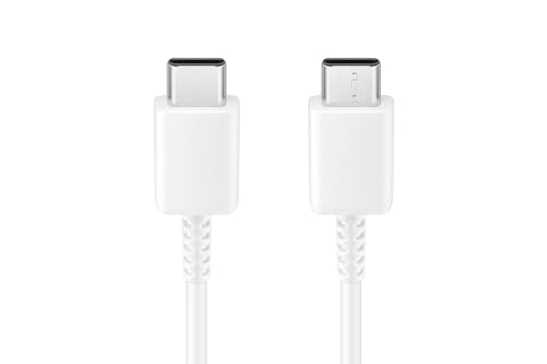 Image of Original 25W Fast Charging Adapter USB C to USB C Cable Compatible with Samsung | A55 / A35 / S8 / S9 Plus /Z Fold /Z Flip 5 /4 (Adapter & Cable) - White GFR619