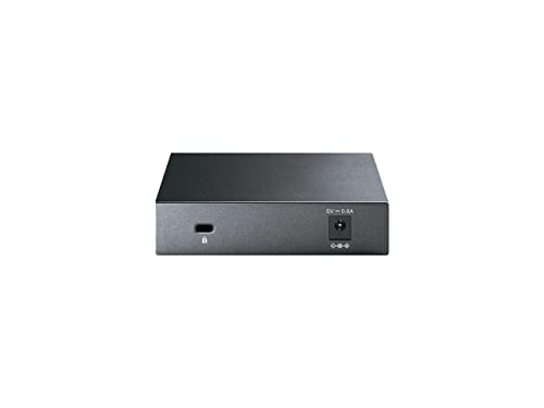 TP-Link TL-SG105S | 5 Port Gigabit Ethernet Switch | Desktop/Wall-Mount | Plug & Play | Fanless | Sturdy Metal | 3 Year Manufacturer Warranty | 802.1p/DSCP QoS & IGMP Snooping | Compact Design - Image 5