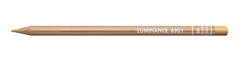 Image of CARAN DACHE LUMINANCE 6901 THE MOST LIGHTFAST PERMANENT COLOUR PENCIL EVER DESIGNED FOR PROFESSIONAL ARTIST (BROWN OCHRE 50%)