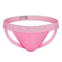 JOCKMAIL Men's Jockstrap Sexy Underwear Breathable Mesh Jock Straps Athletic Supporter for Gym