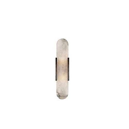 Aplique de pared interior moderno con iluminación Led de mármol para salón 1