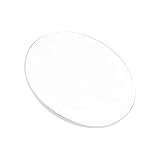 ★ Claro y Texturizado --- El diseño de lente plana tiene alta transparencia, gran durabilidad, no se ve afectado fácilmente por los arañazos y mantiene la claridad durante mucho tiempo. El borde del espejo de reloj es más suave y delicado, lo que mejora la textura del aspecto general.