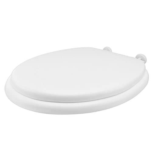 Bathroom Lid Universal Toilet Seat Padded Toilet Cover Removable Thicken Soft Close Toilet Seat O Shape Toilet Accessories Soft Close