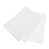 CONGARTENO 80 Blatt Nachfüllpapier Liniert Ringbuch Einlagen Nachfüllblätter für Notizbücher...