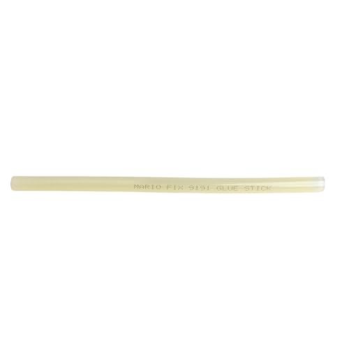 Image of Mario Fix 9191 Yellow Hot Melt Glue Sticks 220mm x 11mm, Pack of 20 | Super Power Adhesive for Wood Working, Repair & Fixing Tasks, DIY & Professional Use
