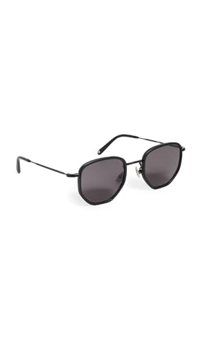Illesteva Hunter Ace Matte Black Sunglasses