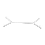 JicSuXi Domstrebe Vorne, Exterieurzubehör, Hochleistungs Domstrebe Aus Eisen für Vb, Weiß