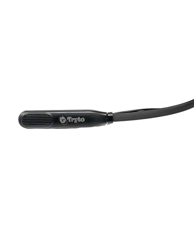 Image of TRYTO TML 525 Groove Air Neckband, 35 Hours Playtime, Type C Fast Charging, BT V5.2, 10MM Drivers with Copper Rings, Crystal Clear Sound, IPX5 Water & Sweat Resistant (Black)