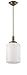 Scala 1 Light Pendant Finish: Antique Brass