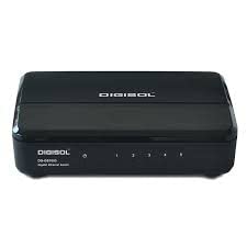 Digisol DG-GS1005 5 Port 10/100/1000Mbps Gigabit Ethernet Unmanaged Desktop Switch