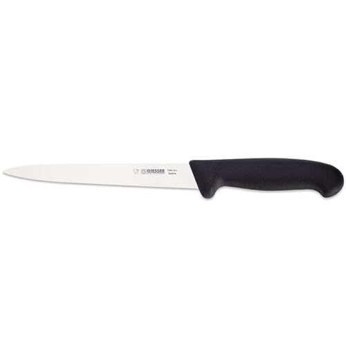 Giesser Cuchillo para Filetear Basic Black, Hoja 18 cm