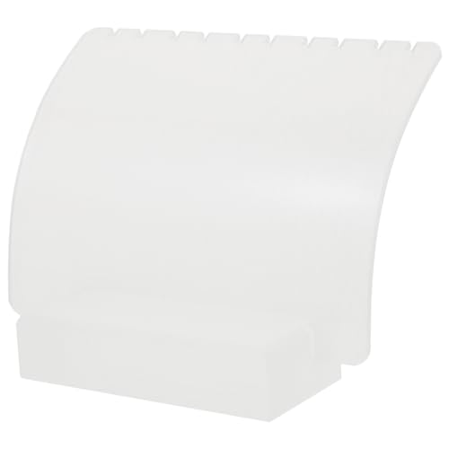 SOLUSTRE Stylish Jewelry Display Stand Acrylic Necklace Holder for Retail Trade Shows Home Decor