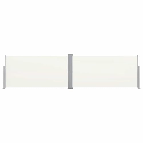 Store latéral double face vent et brise-vue extensible de 160x600cm