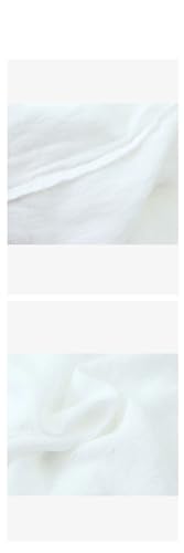 Women's Solid Color Long Sleeved Standing Neck Linen Shirt Wide Leg Pants Set4