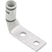LCDX4-14AF-L, Two-Hole, Flex Lug, 4 AWG Wire, 1/4" Stud Hole.63" Hole spacing, 90 Angle Tongue. (5 Items)