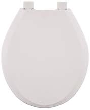Mansfield Slow Close Plastic Round - White