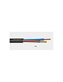 manguera 2x1 5 bricomart  mt Cable Manguera Plana H05VVH2-F 2x1mm² Negra