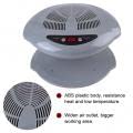 Asciuga Unghie Ad Aria con Sensore Automatico 2 in 1 Asciuga Smalto per Unghie con Soffiatore a Freddo e Caldo per Casa e Salone (Grigio)