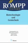 Römpp-Lexikon Biotechnologie 3137364019 Book Cover