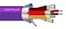 Belden 1805F 24 AWG 8 Pairs FS PVC Jacket Violet Z4B Multi-Pair Cable (2000ft)