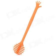 Honey Spoon/Stirring Stick/Spoon/Dipper - Green 1