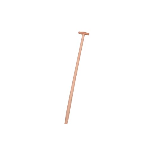 Manico in Legno di Ricambio per Utensili Manuali, Materiale di Alta Qualità, Ergonomico e Resistente, Compatibile con Martelli, Mazze e Attrezzi da Giardino (Per Vanga, 90cm.)