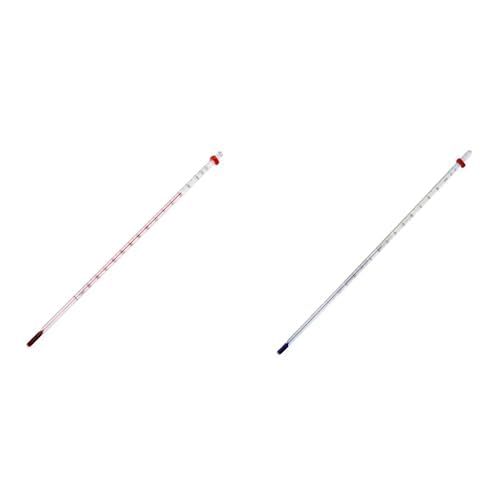 SP H-B DURAC General Purpose Lab Thermometer -20 to 150°C with SP H-B DURAC Plus General Purpose Liquid-in-Glass Thermometer -10 to 225°C (2 Items)