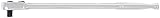 JET 671945-3/8" Dr Long Handle Oval Head Ratchet Wrench