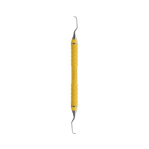 Hu-Friedy SRPG5/6C8E2 5/6 After Five Gracey Curette, Resin Yellow, #8 Resin, 8 Colors Handle