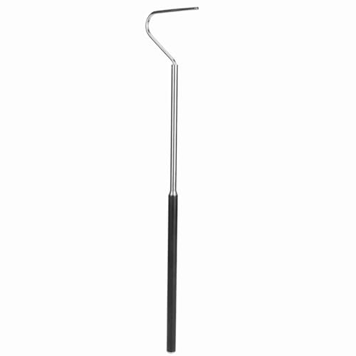 1m de Aço Inoxidável Extensível Telescópico Cobra Gancho Réptil Coletor Retrátil Captura Gancho Ferr