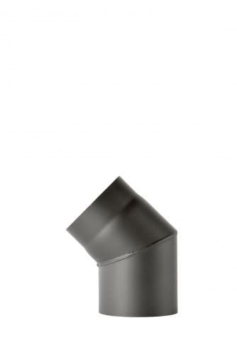 FIREFIX R150/B4O 2mm Thick Steel Flue Pipe Elbow 150mm Diameter