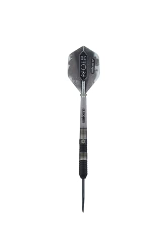 Unicorn Steel Tip Professional Darts Set, Black, 24 g - Image 3