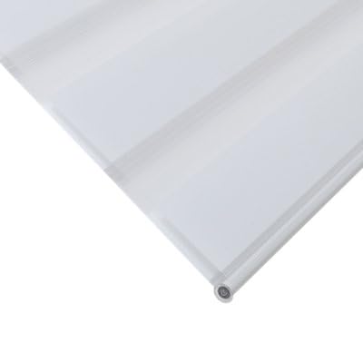 Store Enrouleur Jour/Nuit Elin 2 Blanc cassé 90 x 240 cm GoodHome