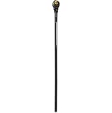 51' Deluxe Maleficent Staff With LED Crystal Ball Cosplay Evil Queen Magic Witch Wand Halloween...