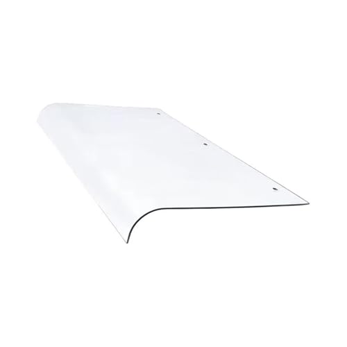 SHAARI Toldos de policarbonato Marquesinas Invisibles Protegen contra los Rayos Ultravioleta Ideales para cocheras porches y terrazas(40cmx80cm)