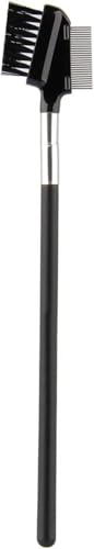 Kirpik Fırçası Seyahat, Metal Kirpik Fırçası ve Kirpik Tarak Seti, Çelik Kaş Fırçası ve Kaş Tırnağı, Hassas Uygulama için Spoolie Fırça ve Açılı Kaş Fırçası, Şekillendirme ve Tanımlama