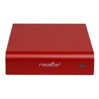 Rocstor RocPro 850 - Hard drive - 500 GB - external - 3.5" - FireWire 800 / Hi-Speed USB / eSATA - 7200 rpm - buffer: 16 MB - red