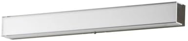 Maxim Lighting 59002CLFTSN Edge - 24W 1 CCT Selectable LED Bath Vanity-2.75 Inches Tall and 24 Inches Wide, Finish Color: Satin Nickel